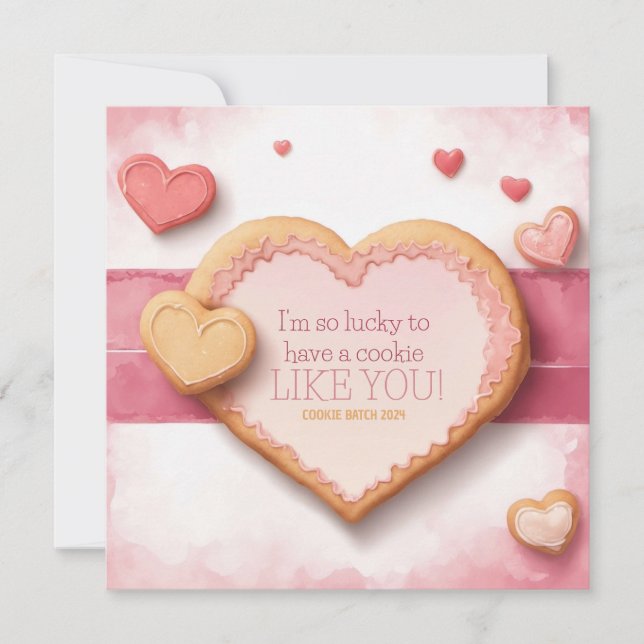 Cookie Valentindagen kan anpassas (Framsida)