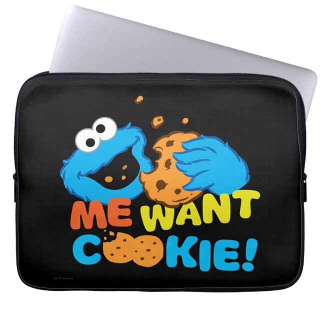 Cookie vill ha Cookie Laptop Fodral (Framsidan)