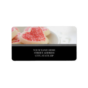 Cookies-Adressetiketter Adressetikett