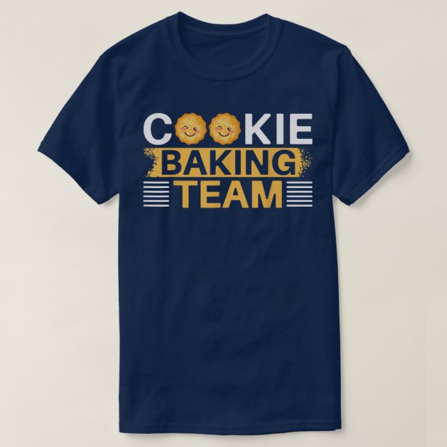 Cookies Älskare Cookie Baker T Shirt (Design framsida)