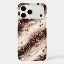 Cookies and Cream Milkshake Marmorstruktur Design