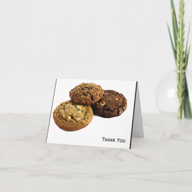 Cookies and other Delicious Desserts on White Tack Kort (Framsida)