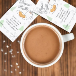 Cookies & Cocoa Baby Shower Diaper Raffle Tilläggskort