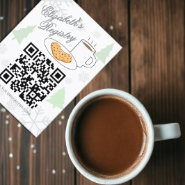 Cookies & Cocoa Baby Shower Registry Tilläggskort