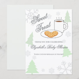 Cookies & Cocoa Baby Shower Tack Kort