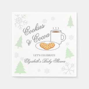 Cookies & Cocoa Barnkalas Pappersservett