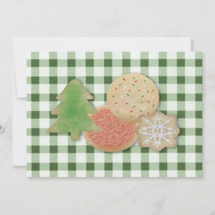 Cookies Cookie Swap-inbjudan för socker Inbjudningar