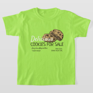 Cookies-design, säljfinansiering för cookies t shirt