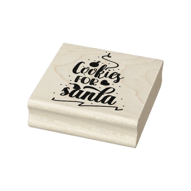 Cookies för julgummi frimärke stämpel (Stämpel)