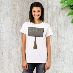 Cookies for Sale Womens T-Shirt