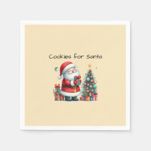 Cookies for Santa Pappersservett