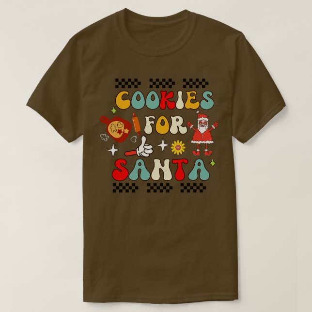 Cookies for Santa T Shirt (Design framsida)