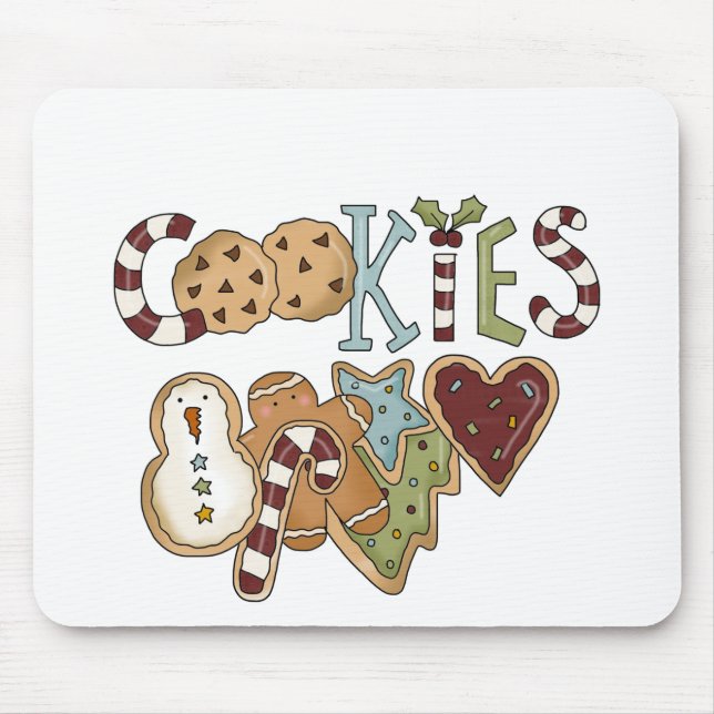 Cookies for Santa Tshirts and Gifts Musmatta (Framsidan)