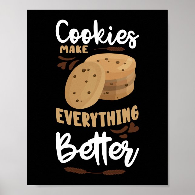 Cookies gör allt bättre i bakerkakan poster (Framsidan)
