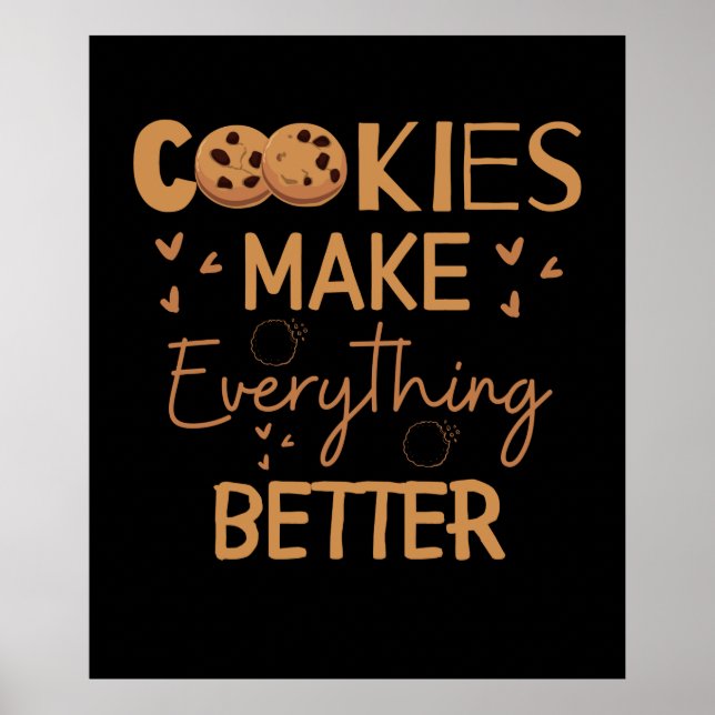 Cookies gör allt bättre poster (Framsidan)