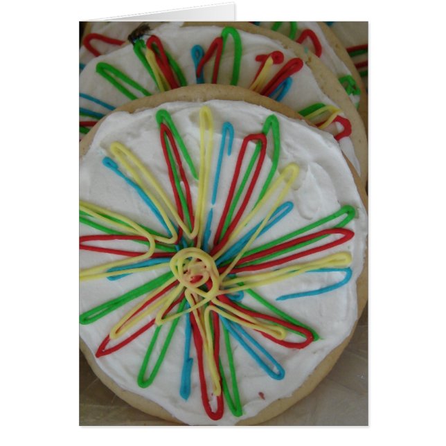 Cookies Hälsningskort (Framsidan)