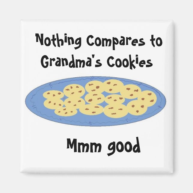 Cookies i Grandmas House Magnet (Framsidan)