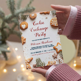 Cookies I Sweets Exchange Party Inbjudningar