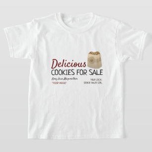 Cookies in Bag, Cookie Sales-säljfinansiering T Shirt