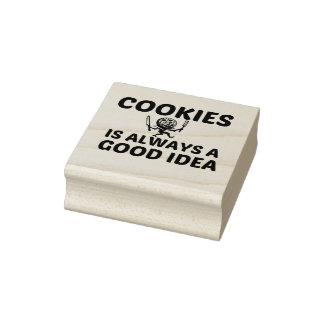COOKIES IS ALWAYS A GOOD IDEA STÄMPEL
