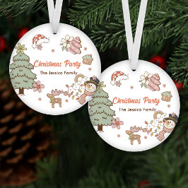 Cookies jul Party Julgransprydnad Keramik