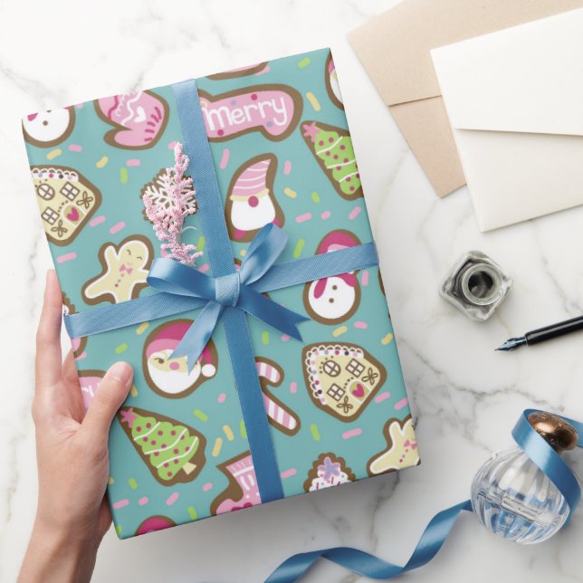 Cookies-julturkos Presentpapper (Gifting)