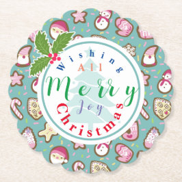 Cookies-julturkos Underlägg Papper