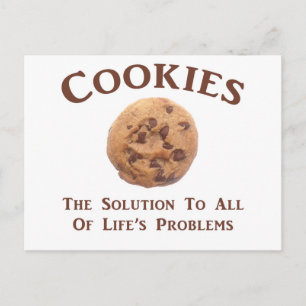 Cookies löser problem vykort