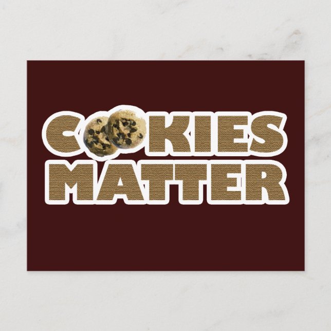 Cookies Matter Vykort (Framsida)
