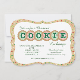 Cookies med Sprinkles-julcookie Exchange OSA Kort