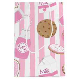 Cookies & Milk Flickor Party Rosa Bageri Presentpå