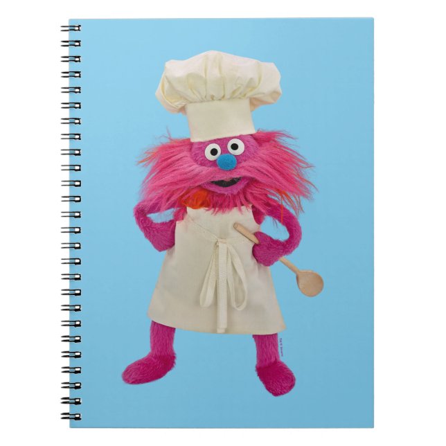 Cookie's Monster Food Lastbil | Gonger Posing Anteckningsbok (Framsidan)