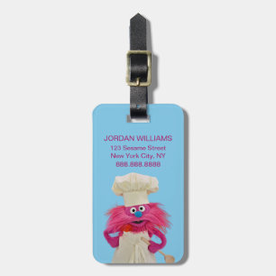 Cookie's Monster Food Lastbil Gonger Posing Bagagebricka