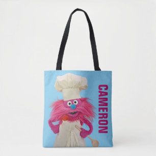 Cookie's Monster Food Lastbil Gonger Posing Tygkasse