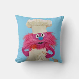 Cookie's Monster Food Truck Gonger poserar Kudde