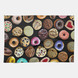 Cookies och Doughnut Kökshandduk