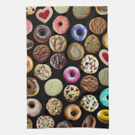Cookies och Doughnut Kökshandduk