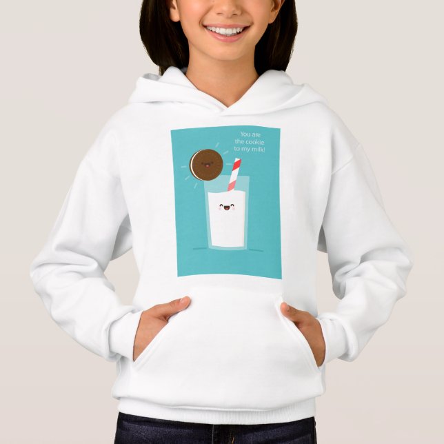 Cookies och Mjölk Best Friend T Shirt (Framsida)
