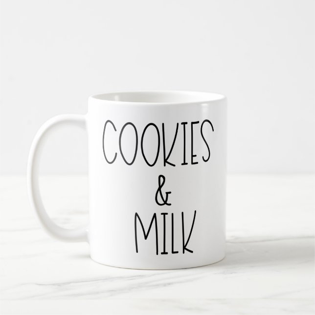 Cookies och Mjölk Kaffemugg (Vänster)