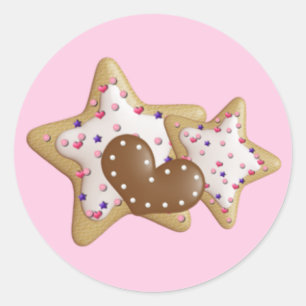 Cookies Runt Klistermärke