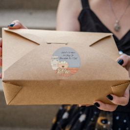 Cookies Sticker Runt Klistermärke