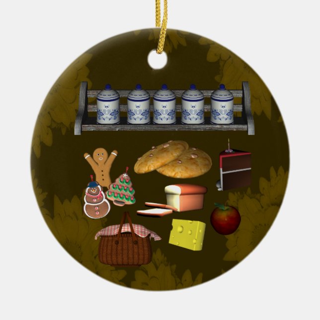 Cookies Treats Food Kitchen Ornament (Framsidan)
