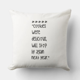 Cookies were delicious kudde