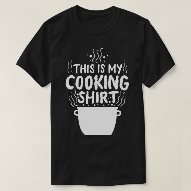 Cooking Chef Cook Culinary T Shirt (Design framsida)