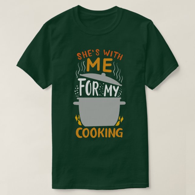 Cooking Chef Cook Make T Shirt (Design framsida)