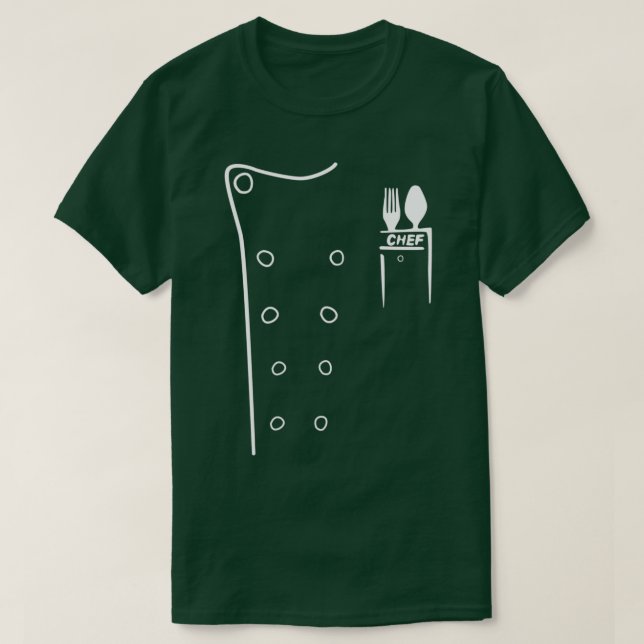 Cooking Chef Culinary Chef T Shirt (Design framsida)