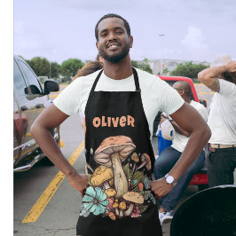 Cooking Chef Mushroom Apron