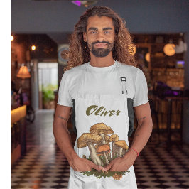 Cooking Chef Mushroom Apron