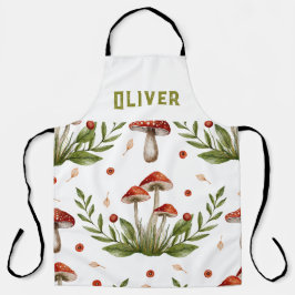 Cooking Chef Mushroom Apron