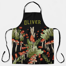 Cooking Chef Mushroom Apron